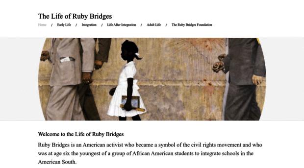 thelifeofrubybridges.weebly.com