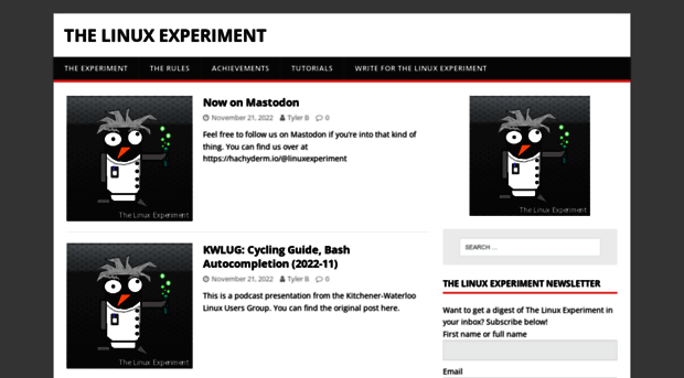 thelinuxexperiment.com