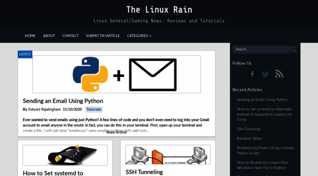 thelinuxrain.com