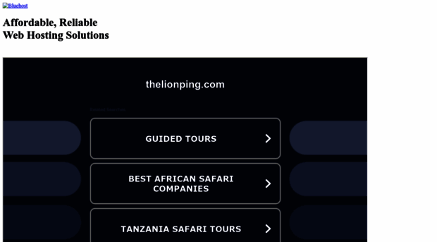 thelionping.com