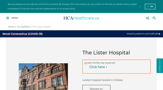 thelisterhospital.com