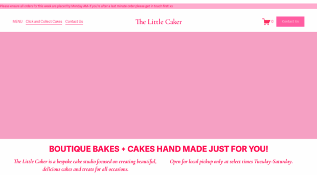 thelittlecaker.com