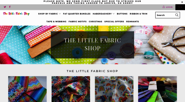 thelittlefabricshop.co.uk