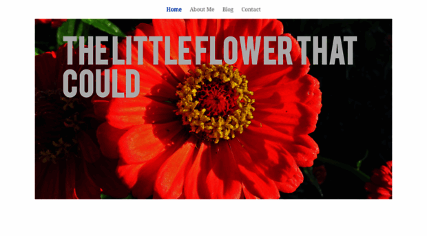 thelittleflowerthatcouldcom.weebly.com