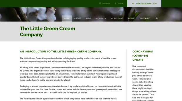 thelittlegreencreamcompany.co.uk