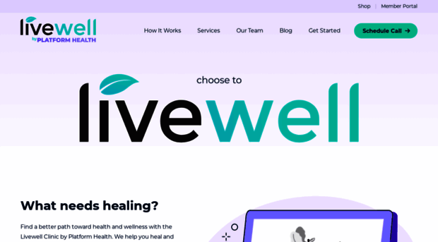 thelivewellclinic.com