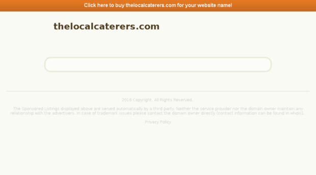 thelocalcaterers.com