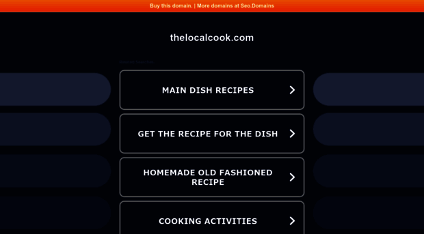 thelocalcook.com