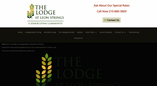 thelodgeatleonsprings.com