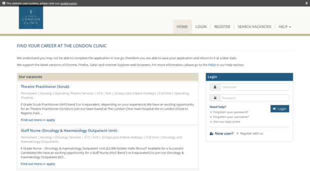 thelondonclinic-careers.co.uk