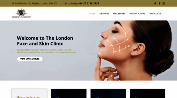 thelondonfaceandskinclinic.com