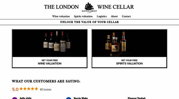 thelondonwinecellar.com