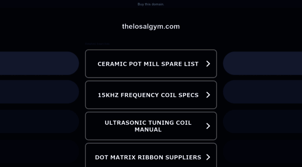 thelosalgym.com