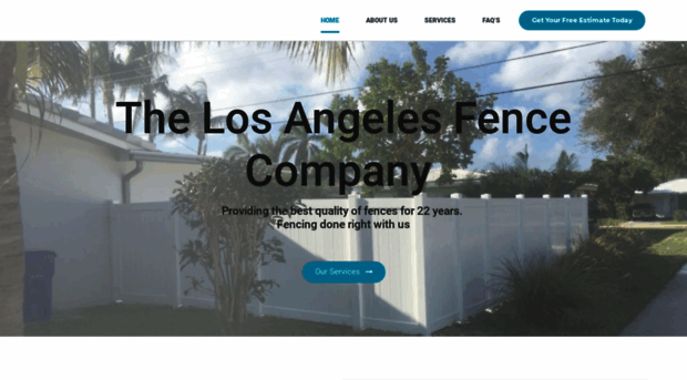 thelosangelesfencecompany.com