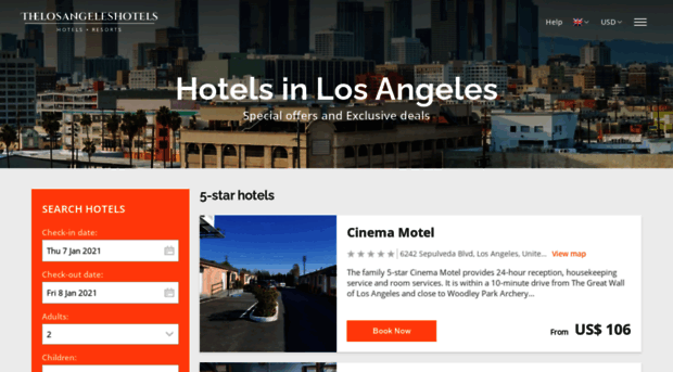 thelosangeleshotels.com