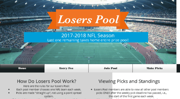 theloserspool.com