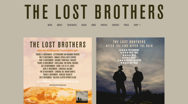 thelostbrothersband.com