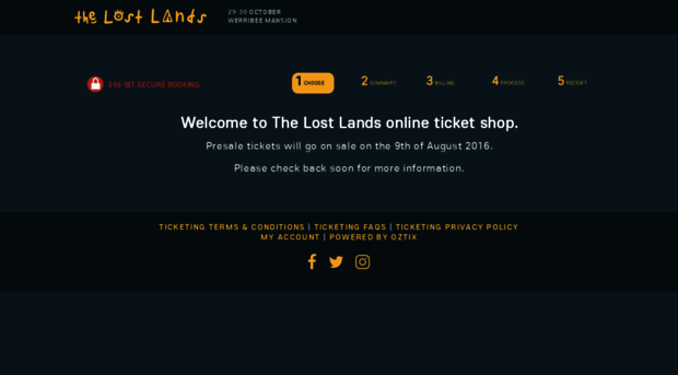 thelostlands.oztix.com.au