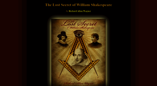 thelostsecretofwilliamshakespeare.com