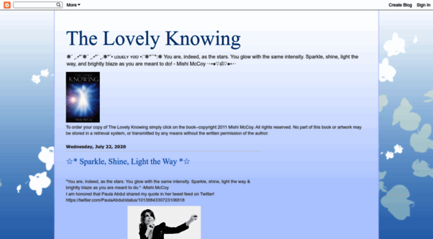 thelovelyknowing.blogspot.com