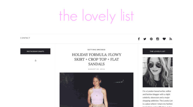 thelovelylist.com