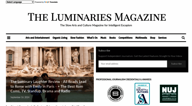 theluminariesmagazine.com