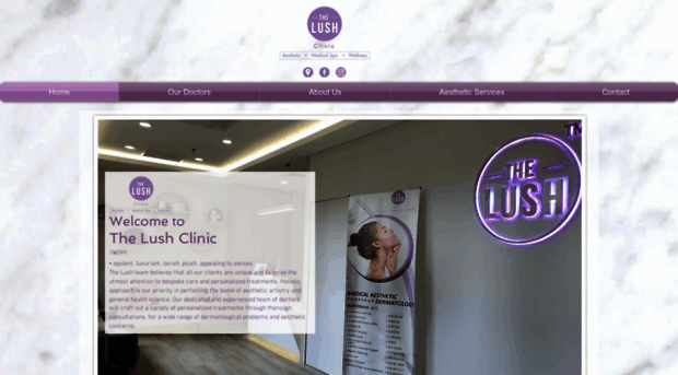 thelushclinic.com