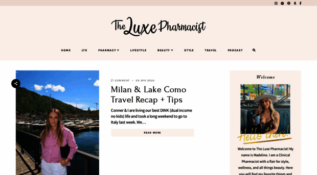 theluxepharmacist.com