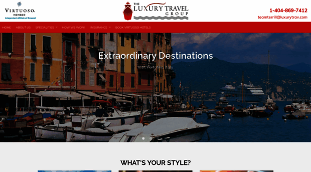 theluxurytravelgroup.com