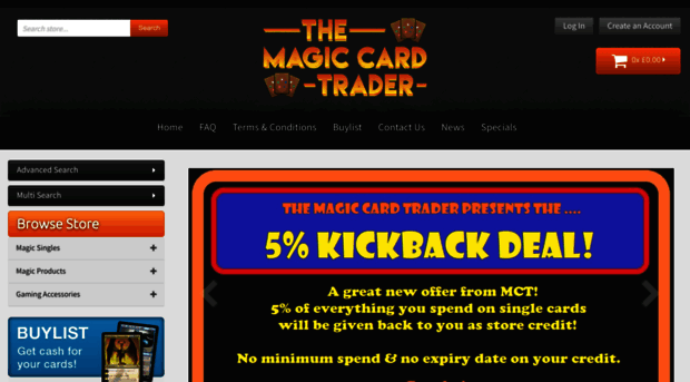 themagiccardtrader.com