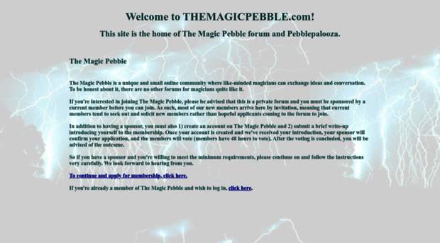 themagicpebble.com