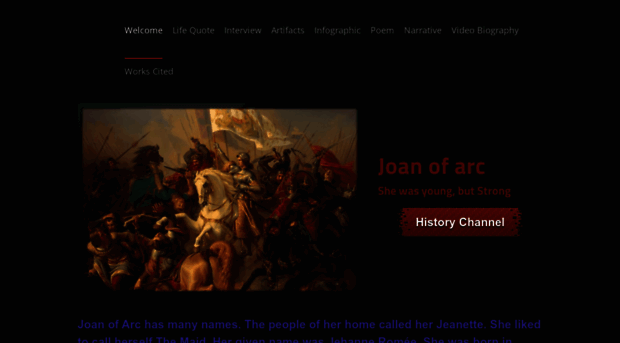 themaidjoanofarc.weebly.com