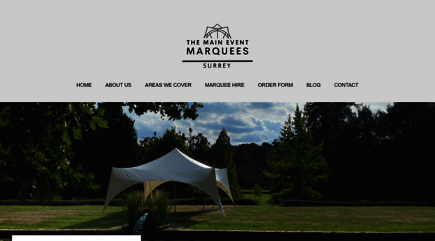 themaineventmarquees.com