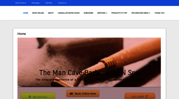 themancavebarbershopnspa.com