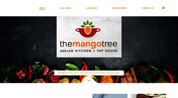 themangotreerestaurants.com