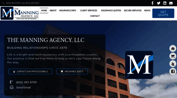 themanningagency.com