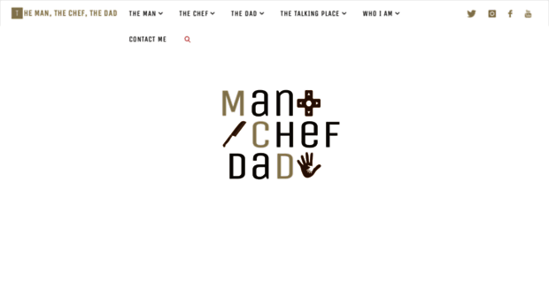 themanthechefthedad.com