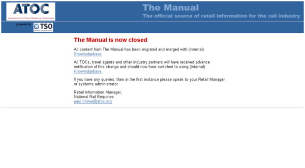 themanual.tso.co.uk