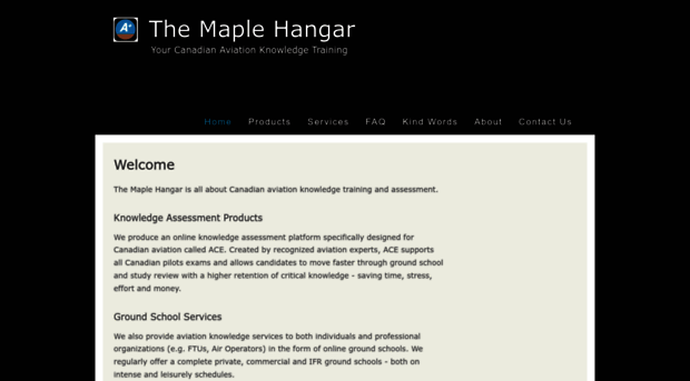 themaplehangar.com