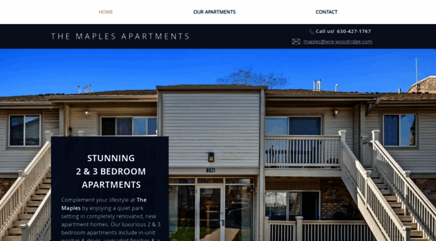 themaplesapartments.com