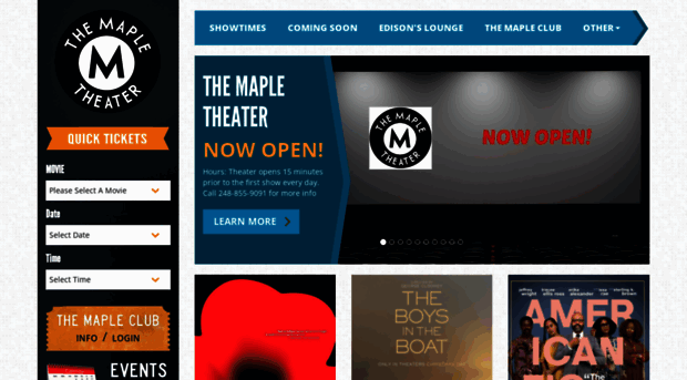 themapletheater.com