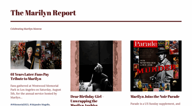 themarilynreport.com