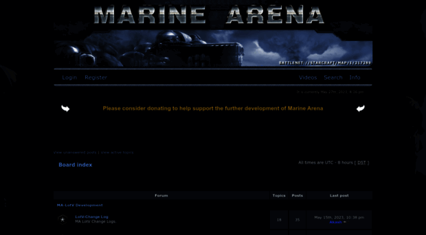 themarinearena.com