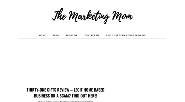 themarketingmom.info