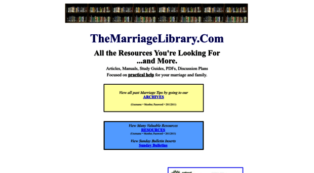 themarriagelibrary.com