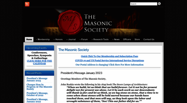 themasonicsociety.com