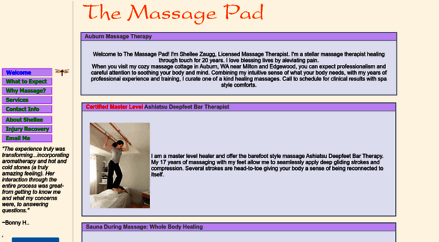 themassagepad.com