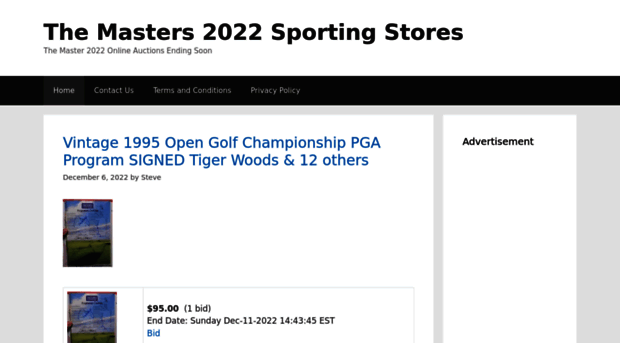 themasters.sportingstores.net