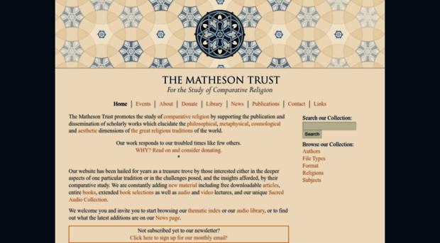 themathesontrust.org