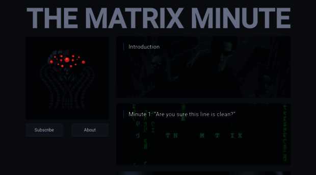 thematrixminute.one